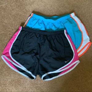 Set of 2 Dri-Fit Nike Running Shorts